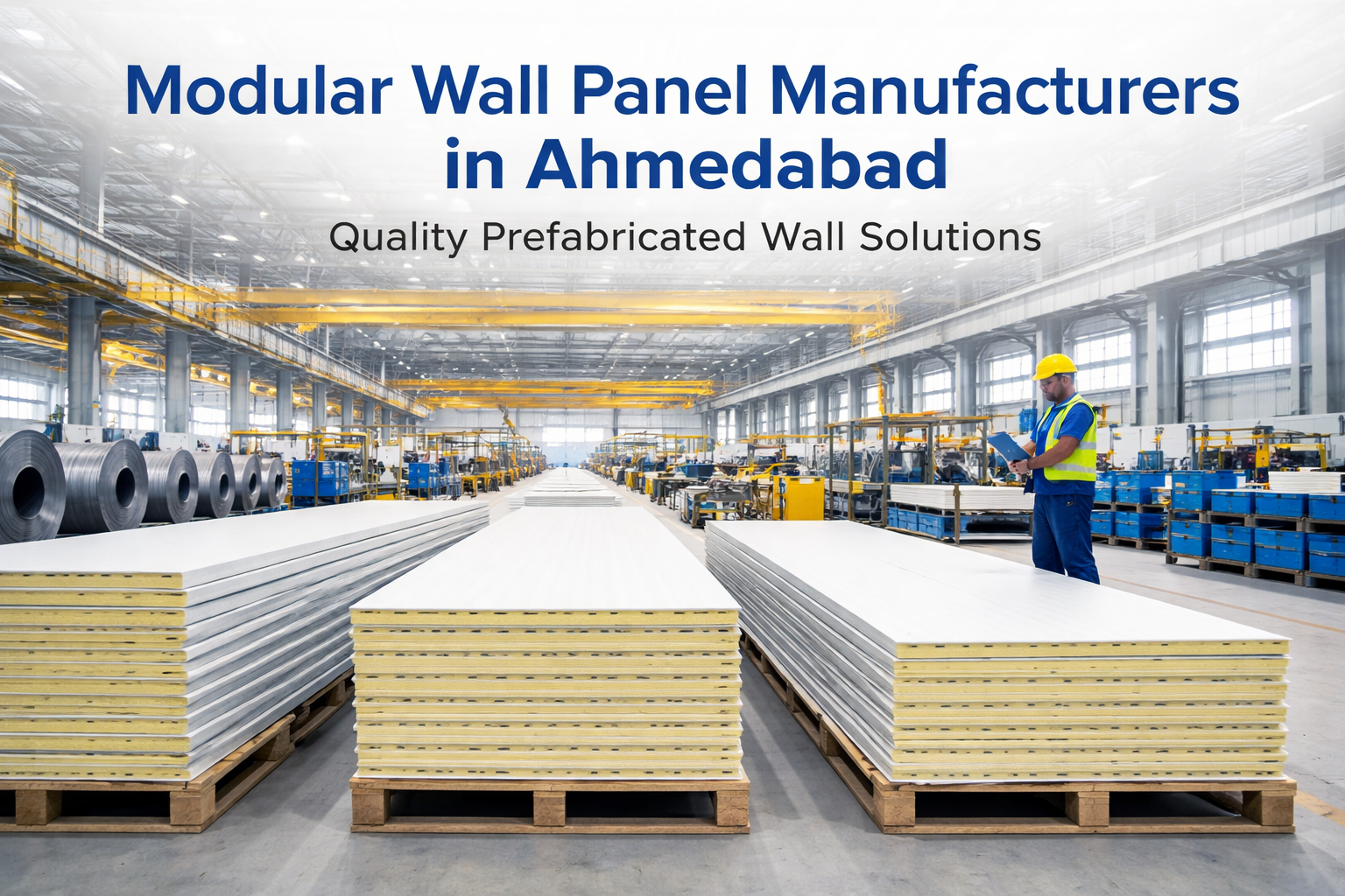 Top Modular Wall Panel Manufacturers in Ahmedabad: A Complete Buyer’s Guide